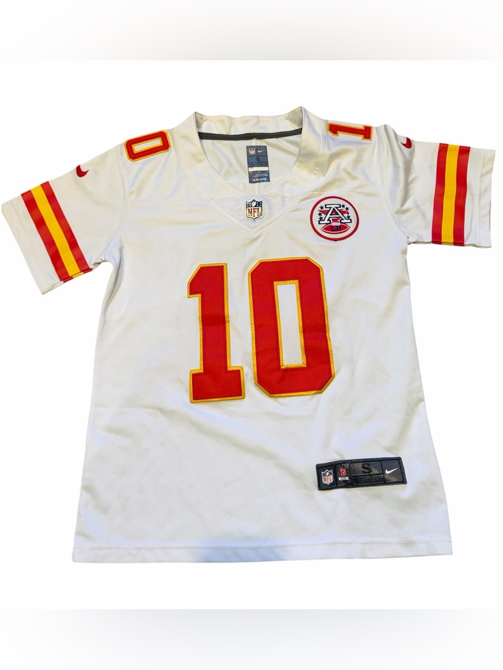 NFL Kansas City Chiefs Hill Nike Jersey Youth Small
